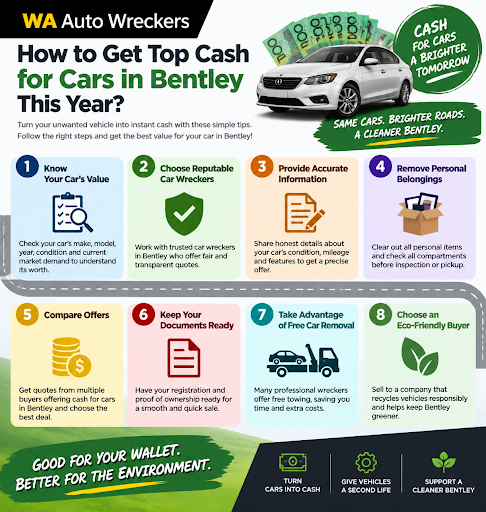 How to Get Top Cash for Cars in Bentley This Year